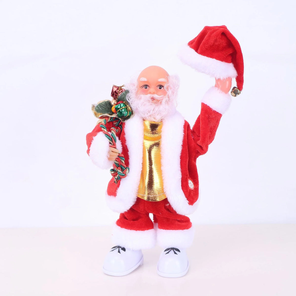 Santa Figurine High-Detail With Lollipop
