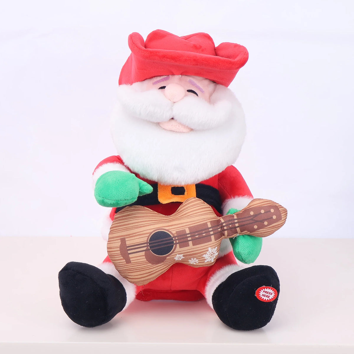 Santa Figurine High-Detail With Lollipop