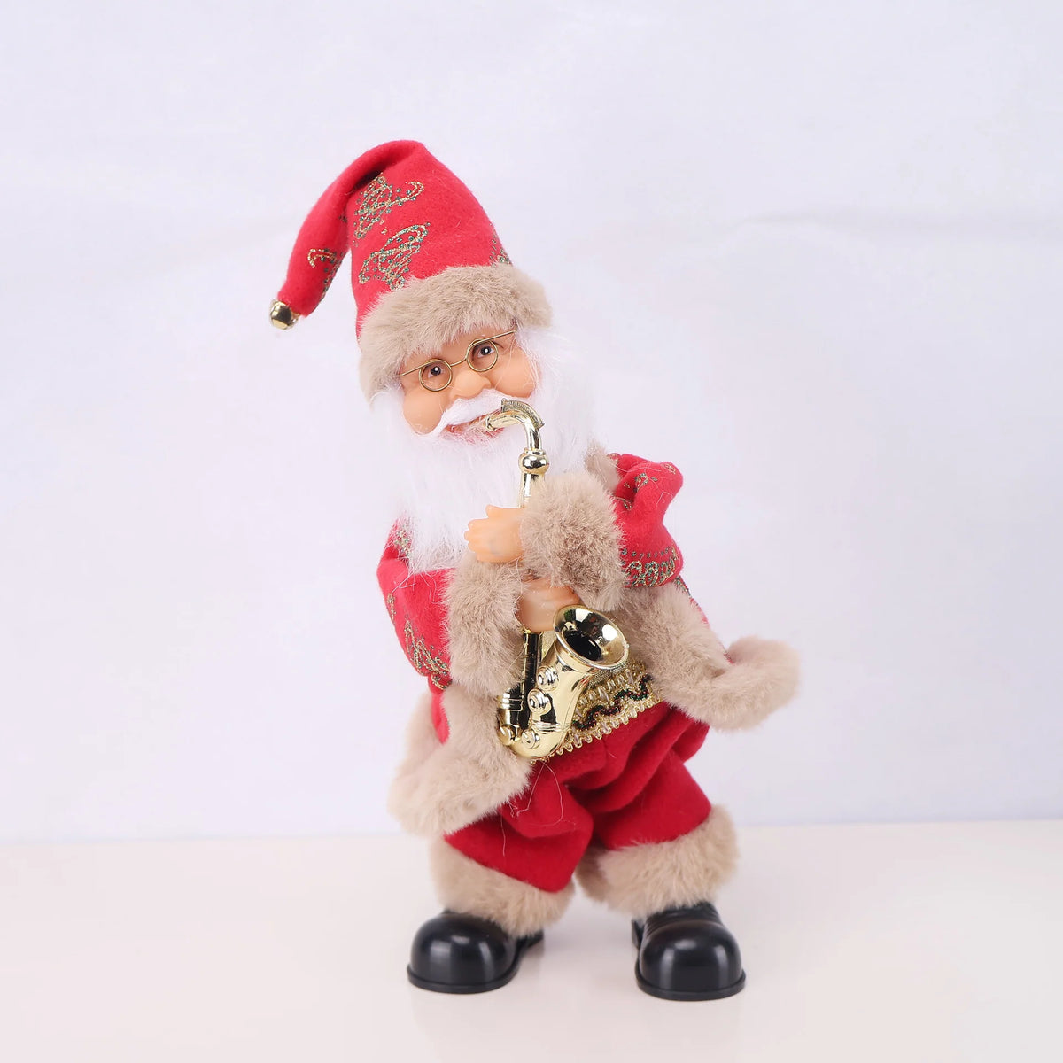 Santa Figurine High-Detail With Lollipop