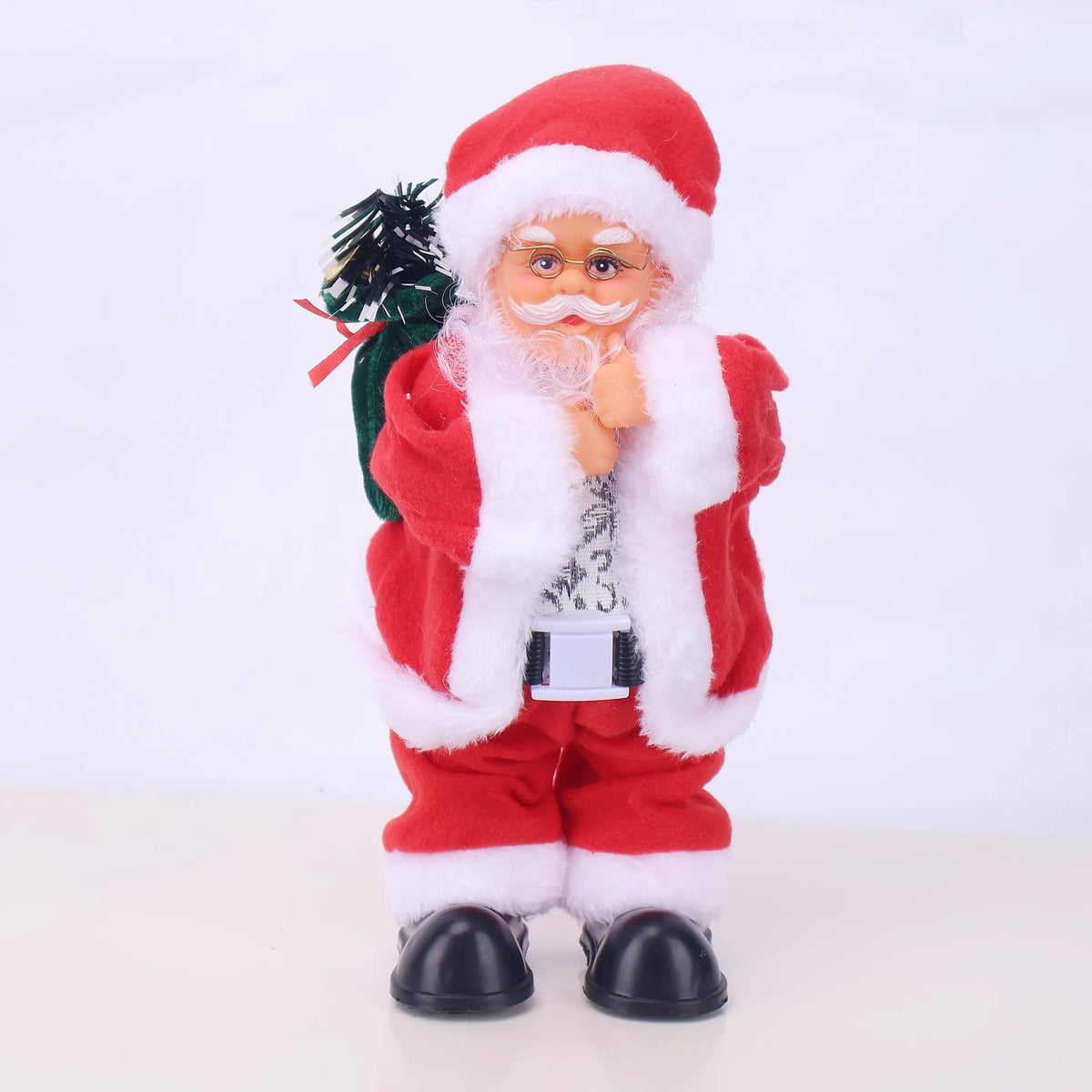 Santa Figurine High-Detail With Lollipop
