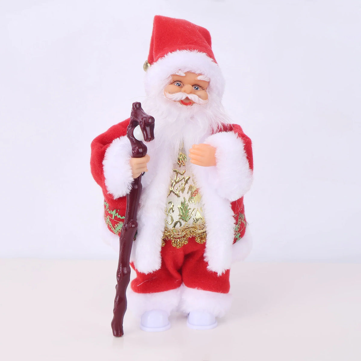 Santa Figurine High-Detail With Lollipop