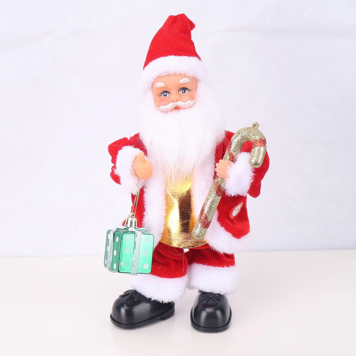 Santa Figurine High-Detail With Lollipop