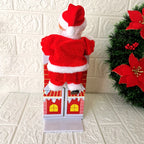Santa Figurine Motorized Climbing Indoor Outdoor