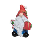 Santa Figurine Playful Pose Durable Tabletop & Shelf Decor