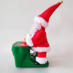 Santa Figurine Tabletop Two-Santa Painted Finish