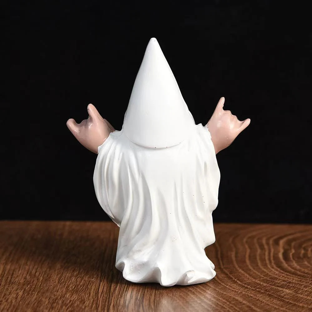 Santa Figurine Tabletop Witty Sign Indoor Outdoor