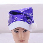 Santa Hat Fleece With Faux Fur Trim