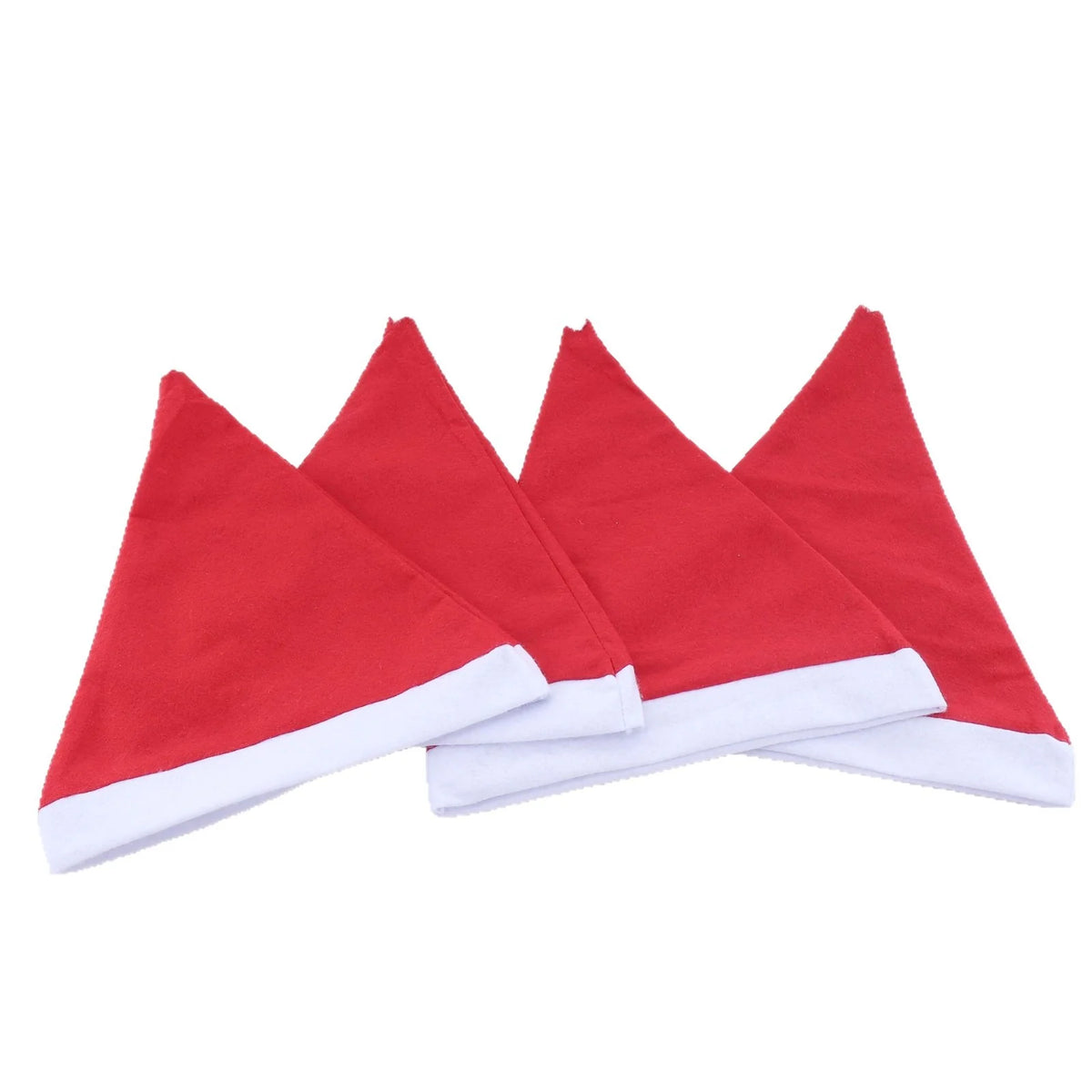 Santa Hat Fleece With Faux Fur Trim