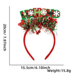 Santa Hat Plush Cute Ears One Size Fits Most