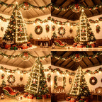 Santa Ladder Lights 8 Modes USB Powered