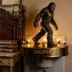 Sasquatch Figurine Realistic Warm LED Lighting