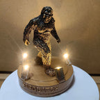 Sasquatch Figurine Realistic Warm LED Lighting