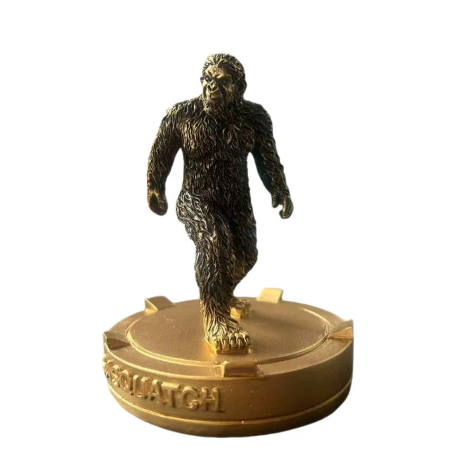 Sasquatch Figurine Realistic Warm LED Lighting