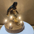 Sasquatch Figurine Realistic Warm LED Lighting