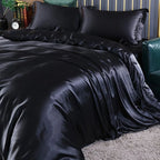 Satin Bedding Set Premium Silk Cooling 4-Piece