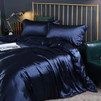Satin Bedding Set Premium Silk Cooling 4-Piece