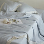 Satin Bedding Set Silk-Like Cotton Satin Concealed Closure