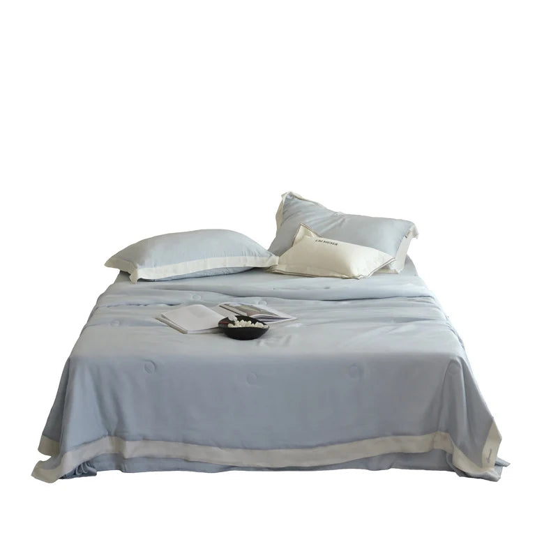 Satin Bedding Set Silk-Like Cotton Satin Concealed Closure