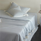 Satin Bedding Set Silk-Like Cotton Satin Concealed Closure