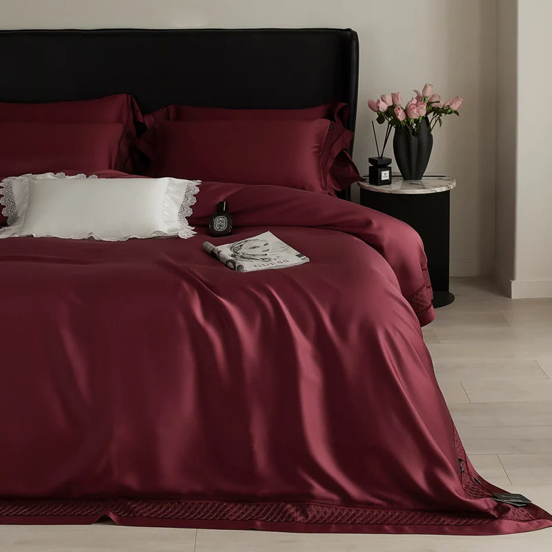 Satin Bedding Set Silky Breathable & Machine Washable