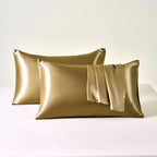 Satin Pillowcases Soft Cooling Anti-Frizz Set Of 2
