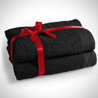 Sauna Towel Set Two-Piece Extra-Soft Cotton Generous Size