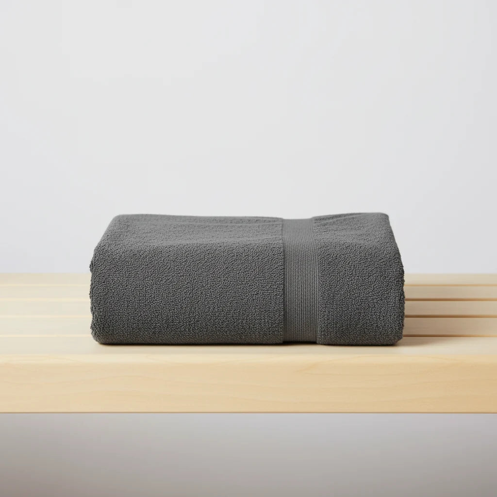 Sauna Towel Set Two-Piece Extra-Soft Cotton Generous Size