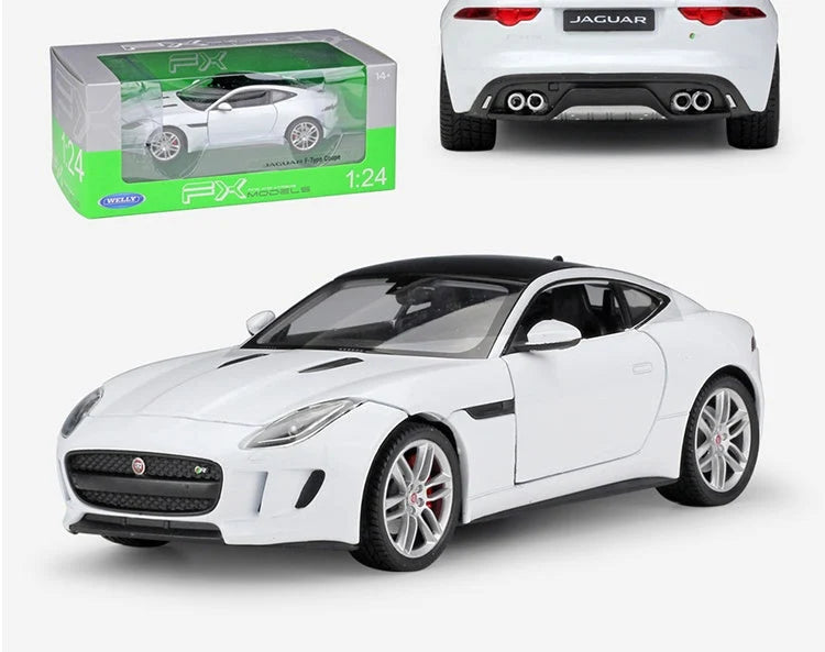 Scale Model Car 1/24 Openable Doors & Steerable Wheels
