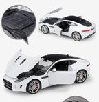 Scale Model Car 1/24 Openable Doors & Steerable Wheels