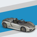 Scale Model Sports Car Push-and-Zoom Action Alloy & Plastic