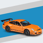 Scale Model Sports Car Push-and-Zoom Action Alloy & Plastic