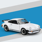 Scale Model Sports Car Push-and-Zoom Action Alloy & Plastic
