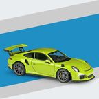 Scale Model Sports Car Push-and-Zoom Action Alloy & Plastic