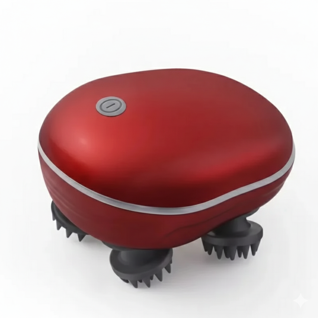 Scalp Massager Kneading Rechargeable & Quiet