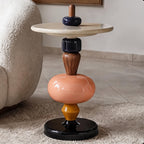Scandinavian Modular Wooden Side Table