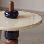 Scandinavian Modular Wooden Side Table