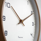 Scandinavian Natural Wood Quartz Wall Clock
