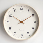 Scandinavian Natural Wood Quartz Wall Clock