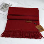Scarf Cashmere Oversized Wrap 190×68 Cm