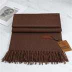 Scarf Cashmere Oversized Wrap 190×68 Cm