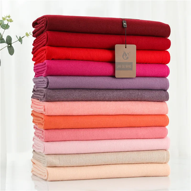 Scarf Cashmere Oversized Wrap 190×68 Cm