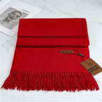 Scarf Cashmere Oversized Wrap 190×68 Cm