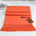 Scarf Cashmere Oversized Wrap 190×68 Cm