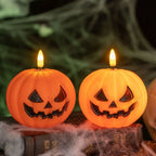 Scented Candle Pumpkin Design Vanilla & Pumpkin Scent 30-Hour Burn