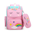 School Backpack Unicorn Design Matching Pencil Case