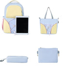 School Bag Set Large Capacity Water-Resistant Ergonomic Support