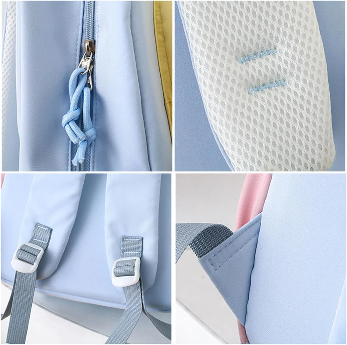 School Bag Set Large Capacity Water-Resistant Ergonomic Support