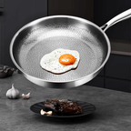 Scratch-Resistant Pure Titanium Cookware Set (5-Piece)