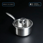 Scratch-Resistant Titanium Cooking Pot (Induction & Dishwasher-Safe)