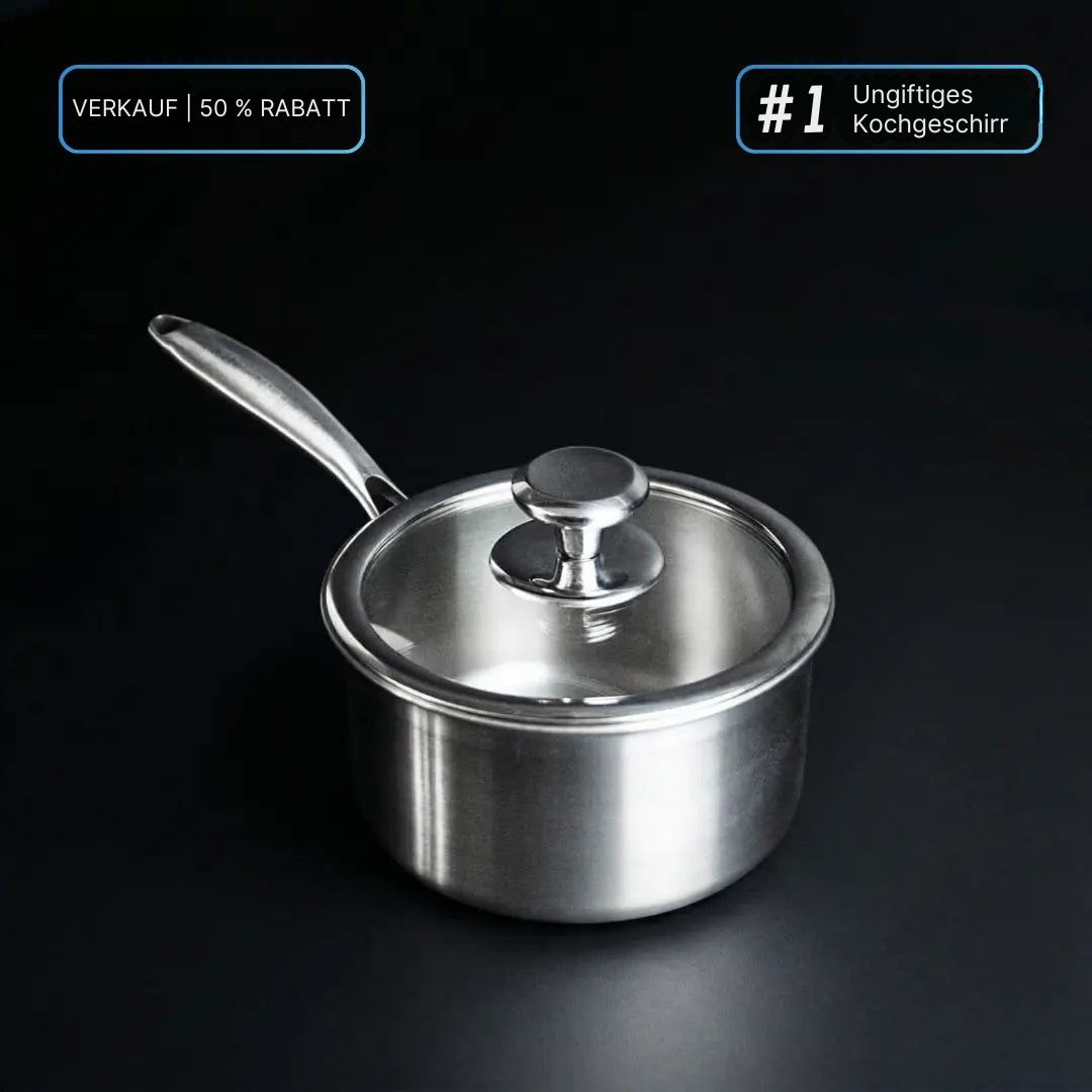 Scratch-Resistant Titanium Cooking Pot (Induction & Dishwasher-Safe)